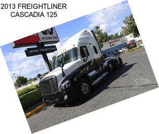 2013 FREIGHTLINER CASCADIA 125