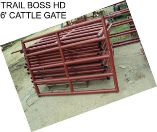 TRAIL BOSS HD 6\' CATTLE GATE