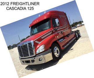 2012 FREIGHTLINER CASCADIA 125