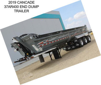 2019 CANCADE 37AR400 END DUMP TRAILER