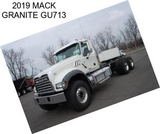 2019 MACK GRANITE GU713