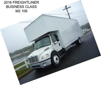 2016 FREIGHTLINER BUSINESS CLASS M2 106