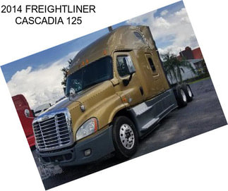 2014 FREIGHTLINER CASCADIA 125