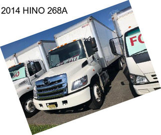 2014 HINO 268A