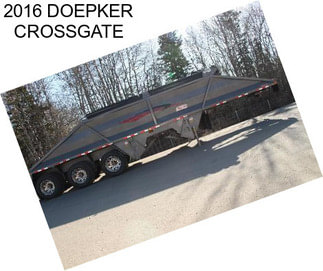 2016 DOEPKER CROSSGATE