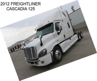 2012 FREIGHTLINER CASCADIA 125