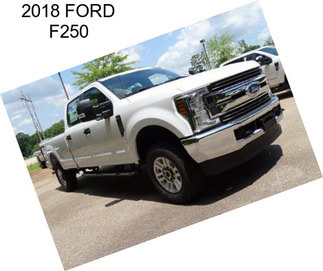 2018 FORD F250