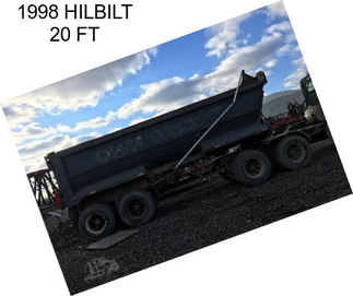 1998 HILBILT 20 FT