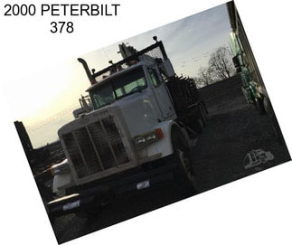 2000 PETERBILT 378