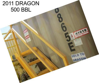 2011 DRAGON 500 BBL