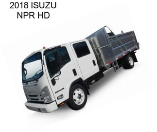 2018 ISUZU NPR HD