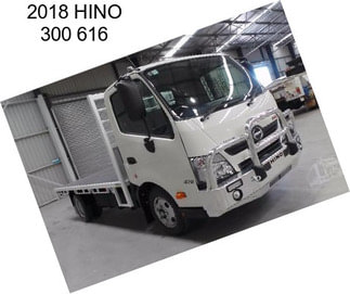 2018 HINO 300 616