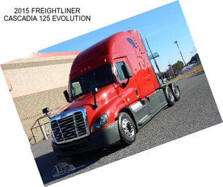 2015 FREIGHTLINER CASCADIA 125 EVOLUTION