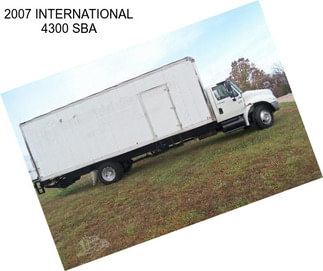 2007 INTERNATIONAL 4300 SBA