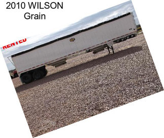 2010 WILSON Grain