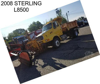 2008 STERLING L8500