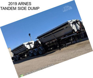 2019 ARNES TANDEM SIDE DUMP