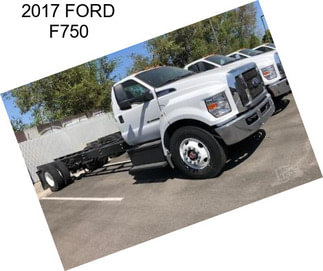 2017 FORD F750