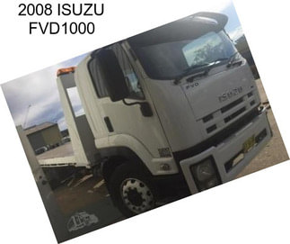 2008 ISUZU FVD1000