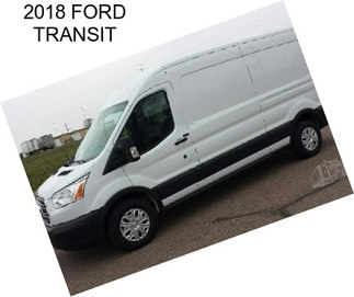 2018 FORD TRANSIT