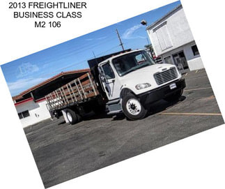 2013 FREIGHTLINER BUSINESS CLASS M2 106