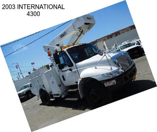 2003 INTERNATIONAL 4300