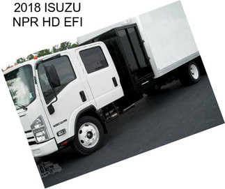 2018 ISUZU NPR HD EFI