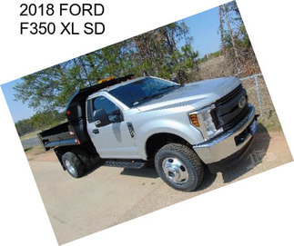 2018 FORD F350 XL SD