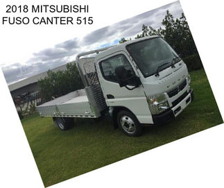 2018 MITSUBISHI FUSO CANTER 515