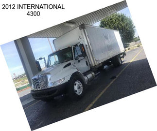 2012 INTERNATIONAL 4300