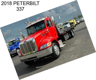 2018 PETERBILT 337