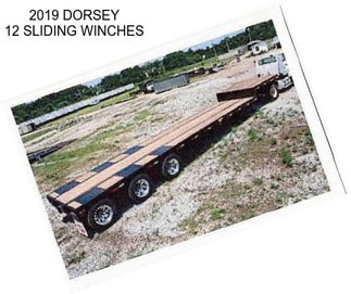 2019 DORSEY 12 SLIDING WINCHES