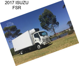 2017 ISUZU FSR