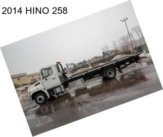 2014 HINO 258