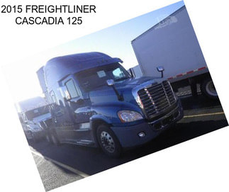 2015 FREIGHTLINER CASCADIA 125