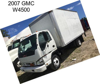 2007 GMC W4500