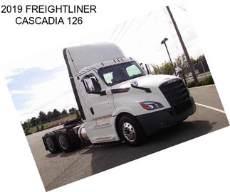 2019 FREIGHTLINER CASCADIA 126