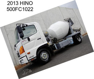 2013 HINO 500FC1022