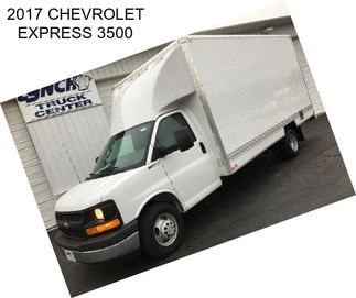 2017 CHEVROLET EXPRESS 3500