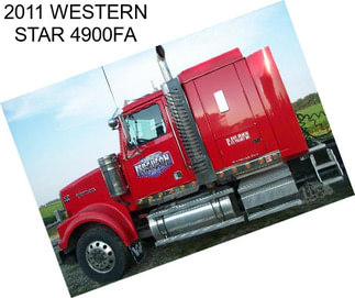 2011 WESTERN STAR 4900FA