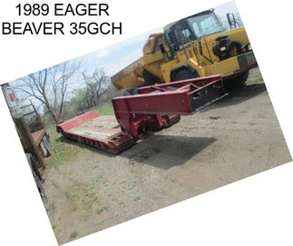 1989 EAGER BEAVER 35GCH