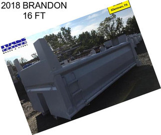 2018 BRANDON 16 FT