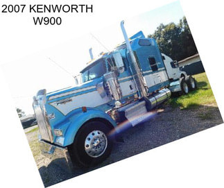 2007 KENWORTH W900