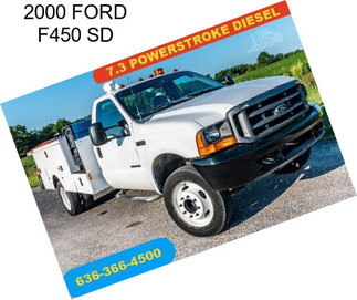 2000 FORD F450 SD