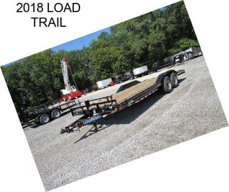 2018 LOAD TRAIL