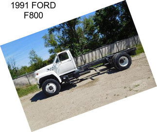 1991 FORD F800