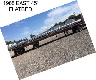 1988 EAST 45\' FLATBED