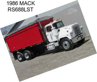 1986 MACK RS688LST