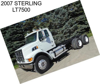 2007 STERLING LT7500