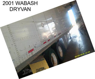 2001 WABASH DRYVAN